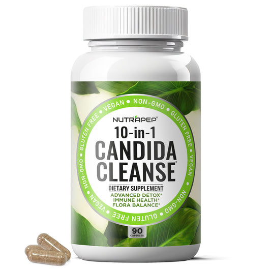 Nutrapep Candida Cleanse Detox Supplement