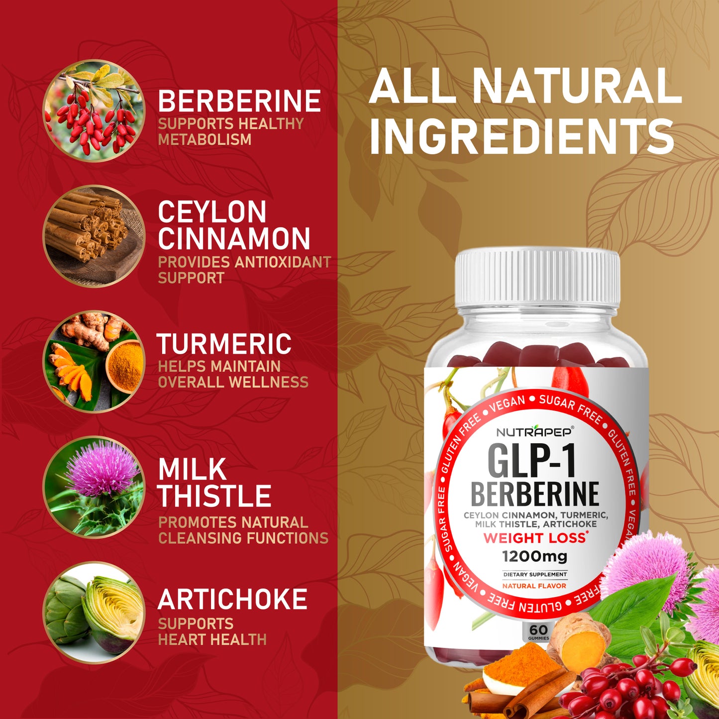 NutraPep Berberine Gummies