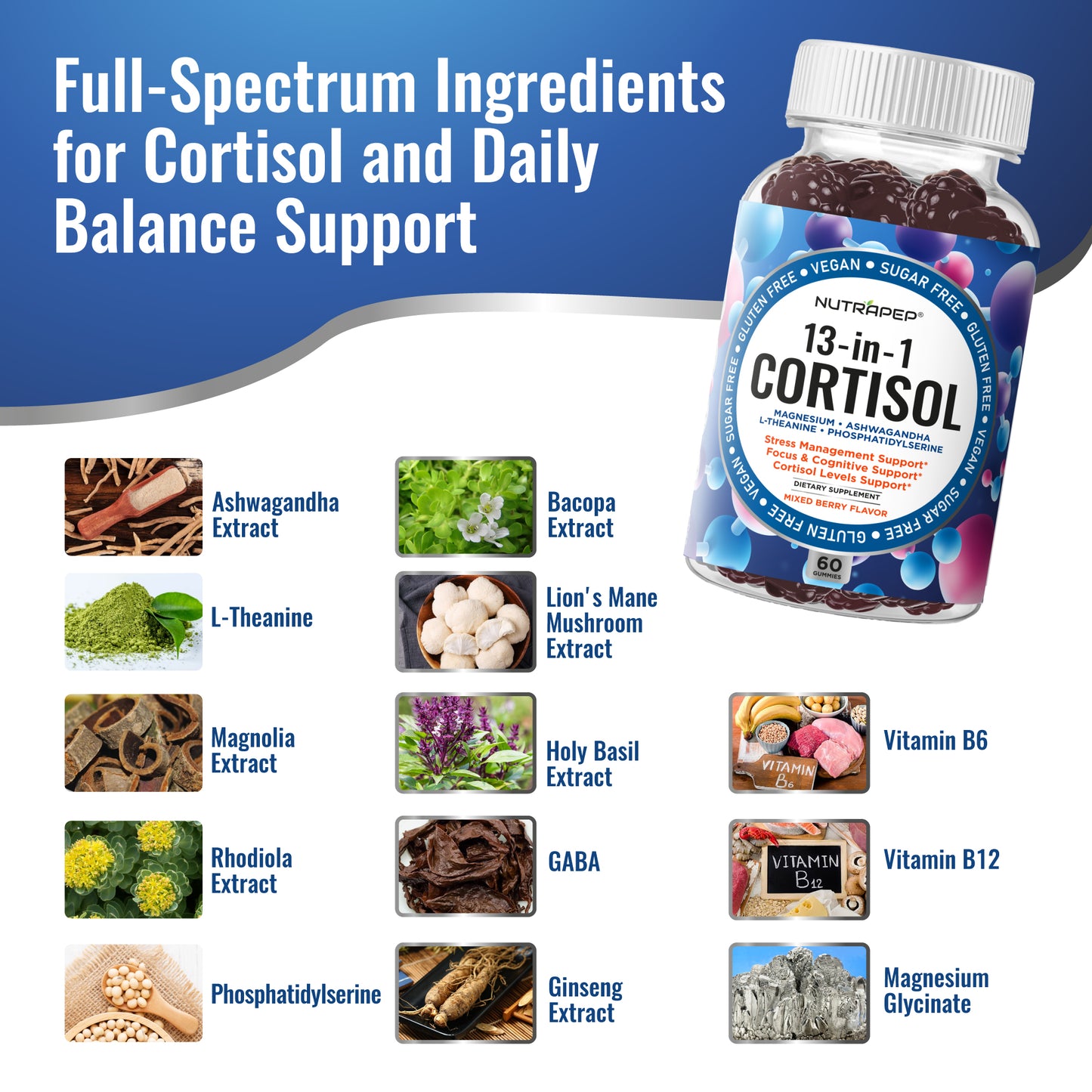 Nutrapep Cortisol Gummies
