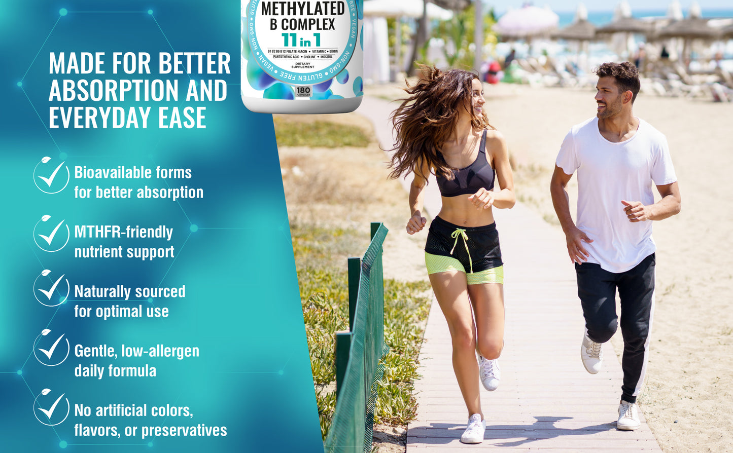 Nutrapep Methylated B-Complex Vitamins