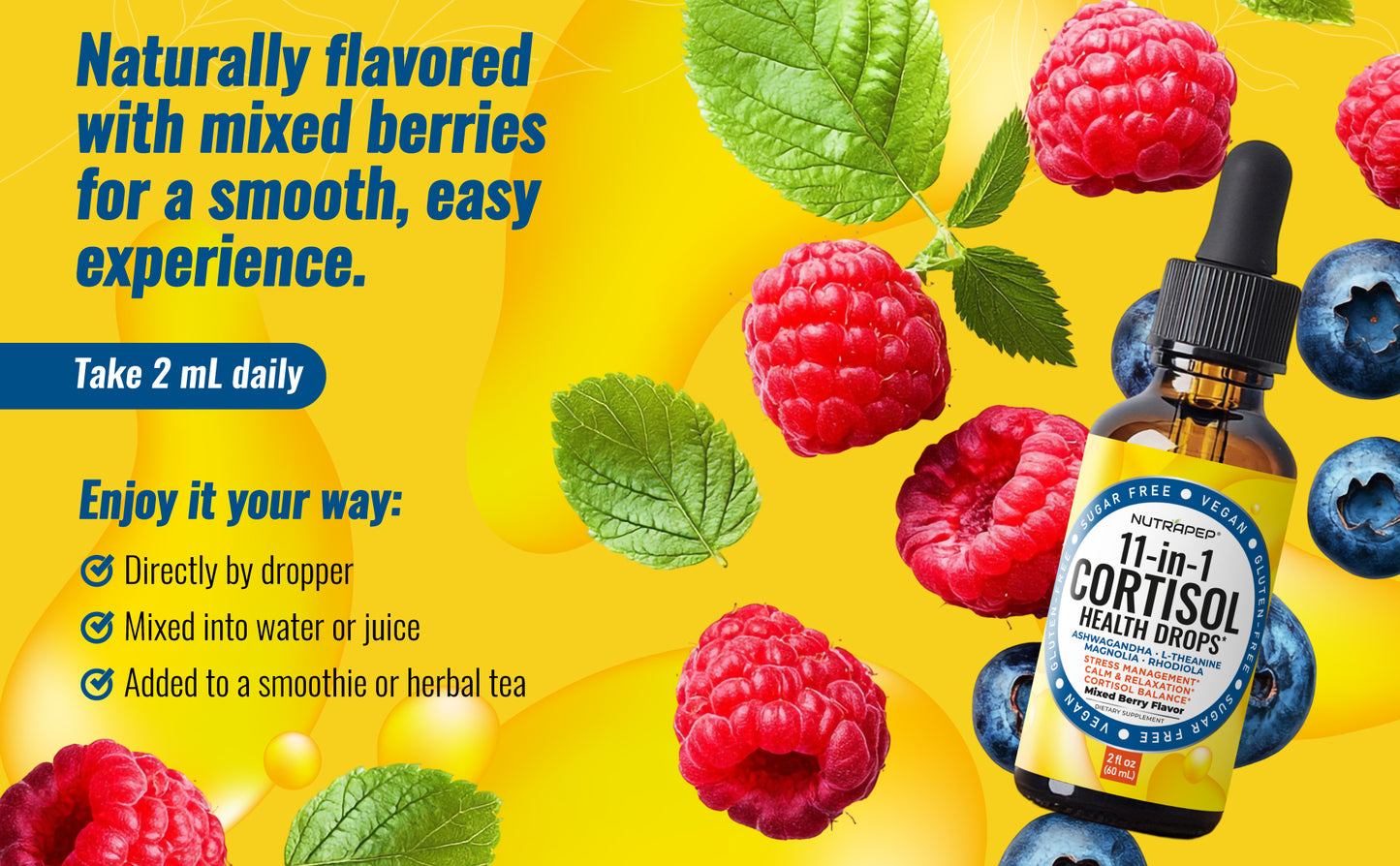 Nutrapep Cortisol Detox Liquid Drops