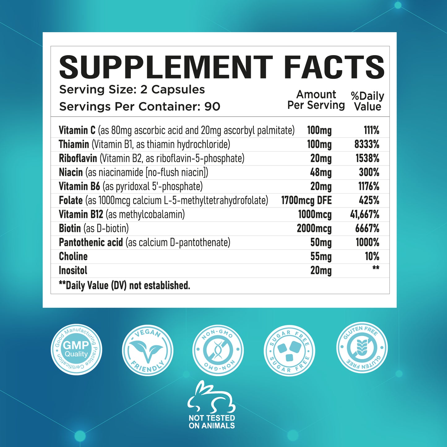 Nutrapep Methylated B-Complex Vitamins