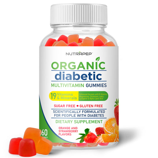NutraPep Organic Diabetic Multivitamin Gummies