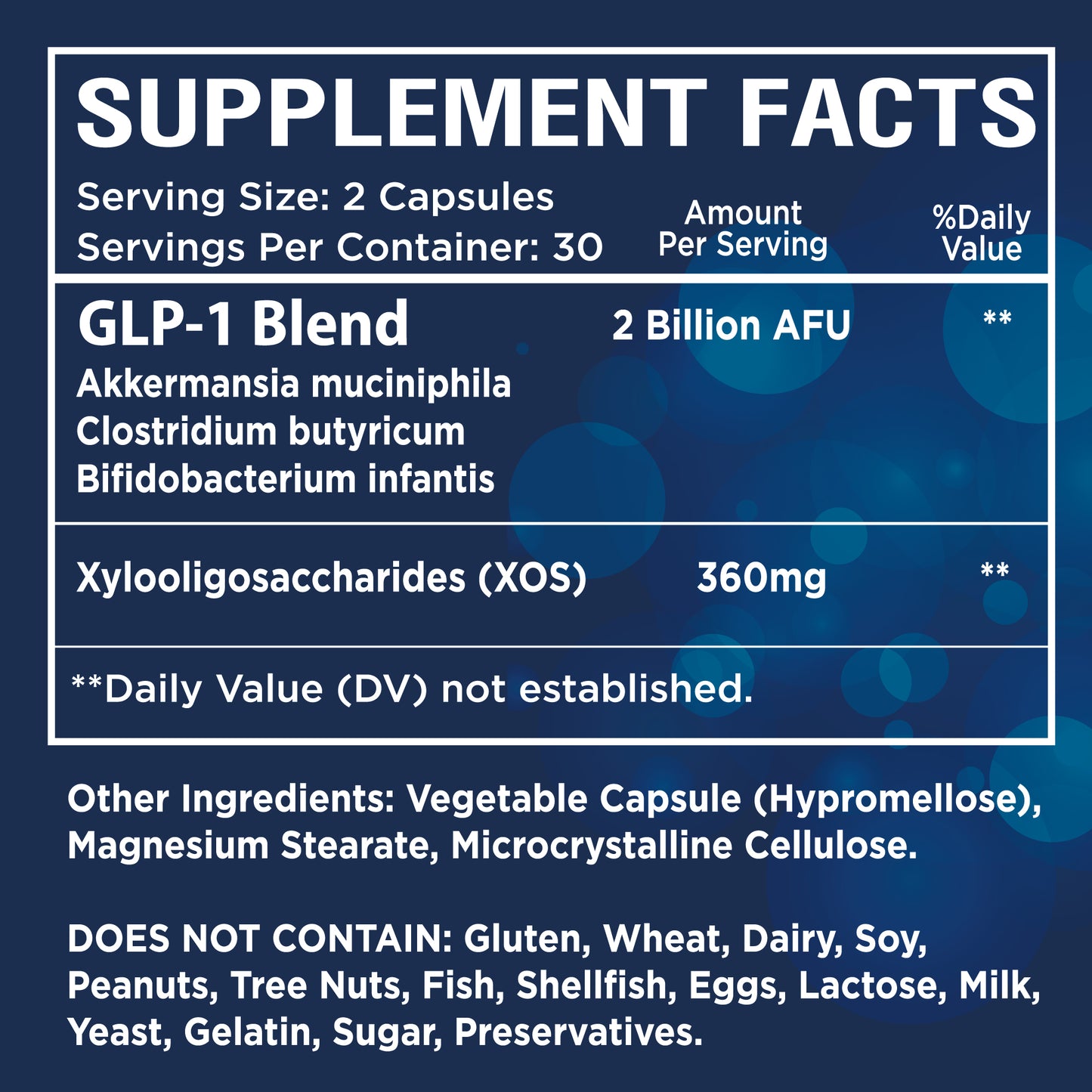 Nutrapep Akkermansia Muciniphila GLP-1 Probiotic Supplements