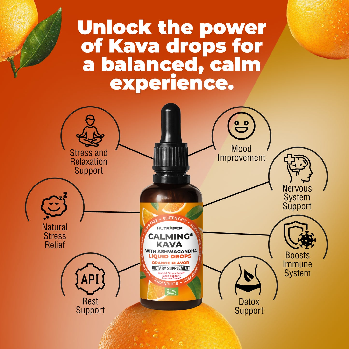 Nutrapep Kava Extract Liquid Drops