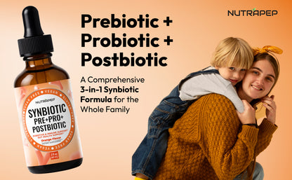 NutraPep Synbiotics Probiotic Prebiotic Postbiotic