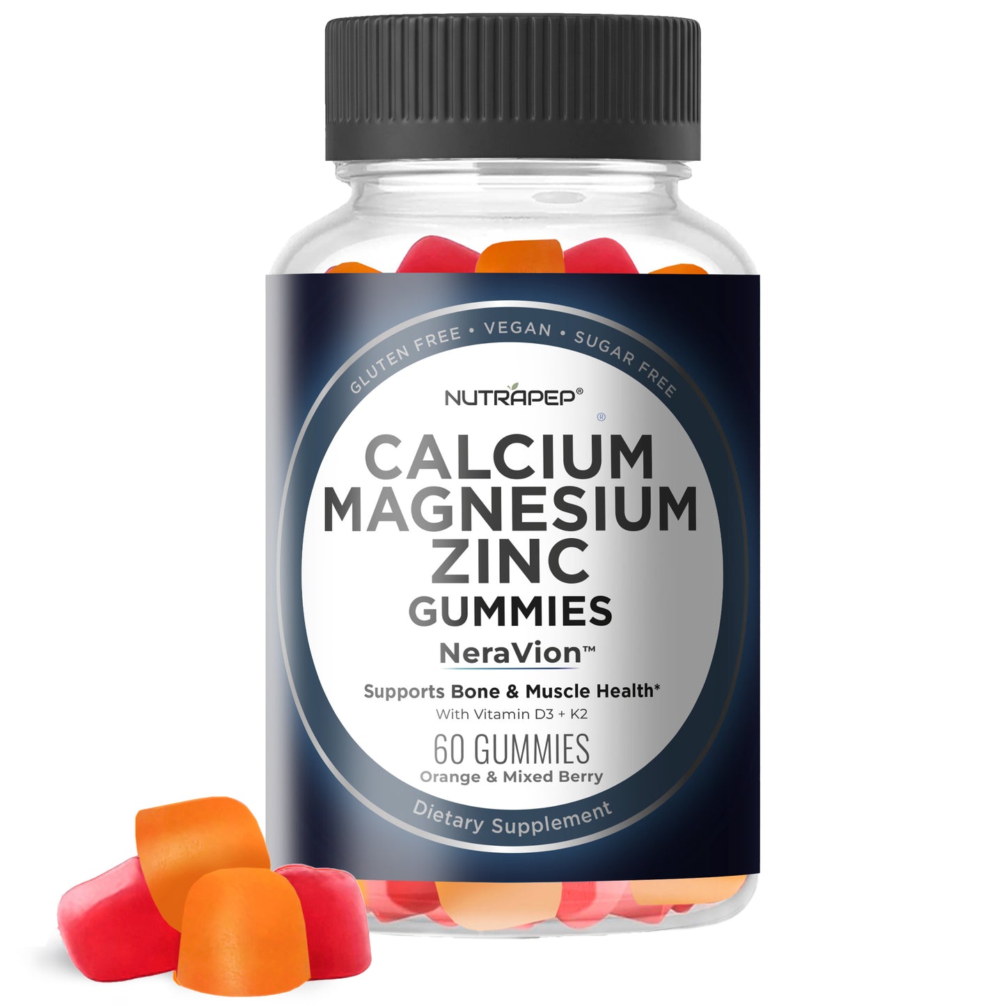 Nutrapep Calcium Magnesium Zinc Gummies