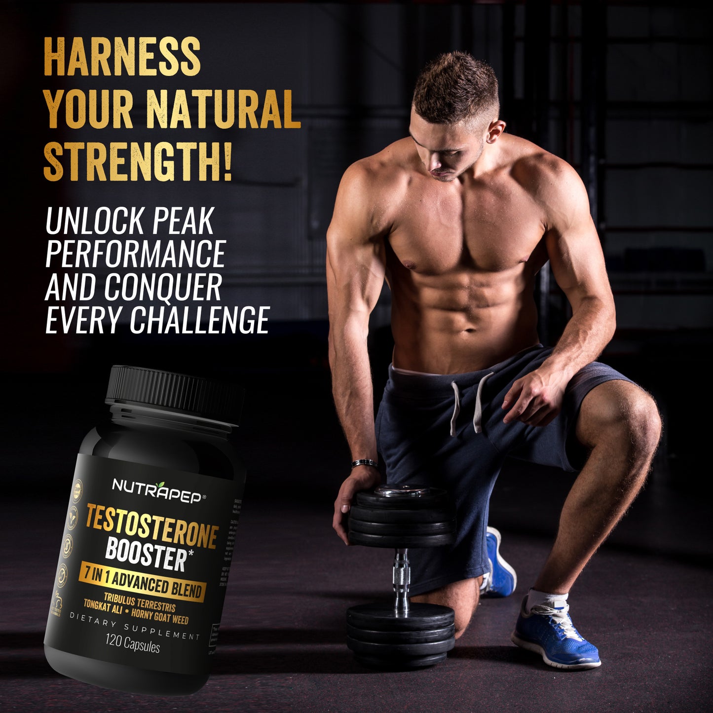 Nutrapep Testosterone Booster Supplement