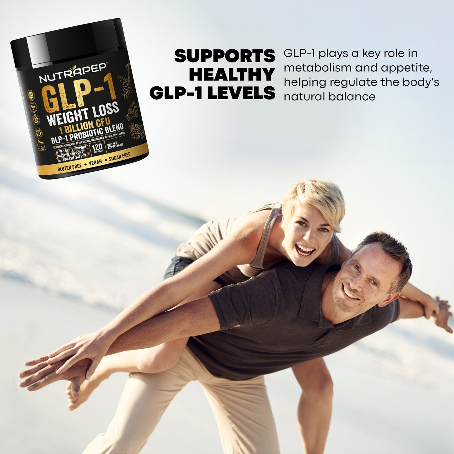 Nutrapep GLP-1 Probiotic Weight Loss Supplement