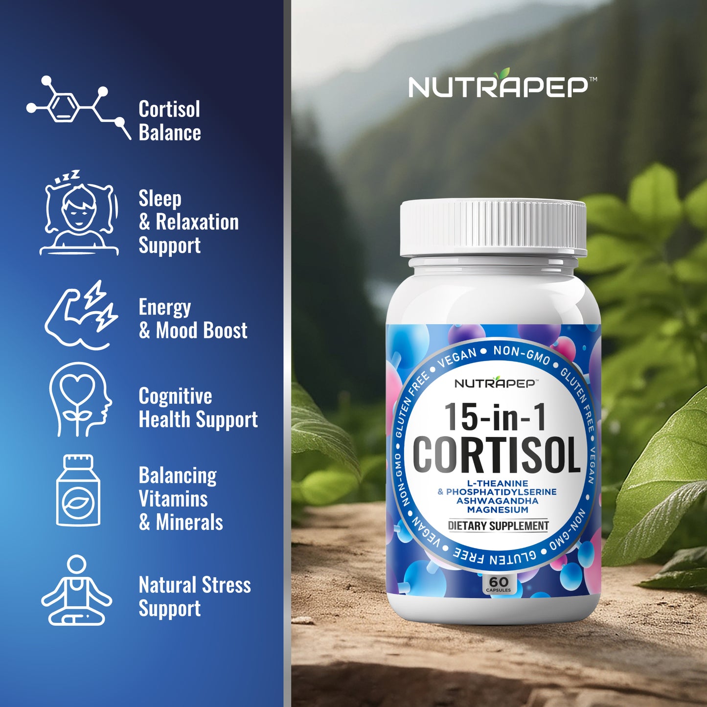 Nutrapep Cortisol Detox Supplement