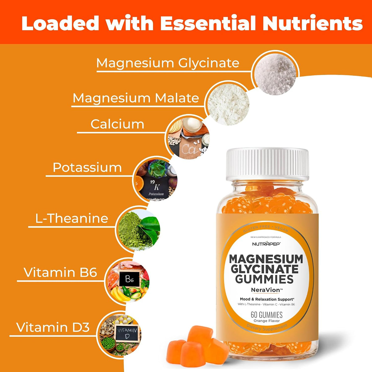 NutraPep Magnesium Glycinate Gummies