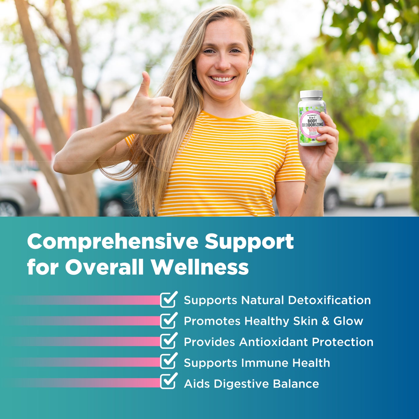 Nutrapep Body Deodorizing Supplement