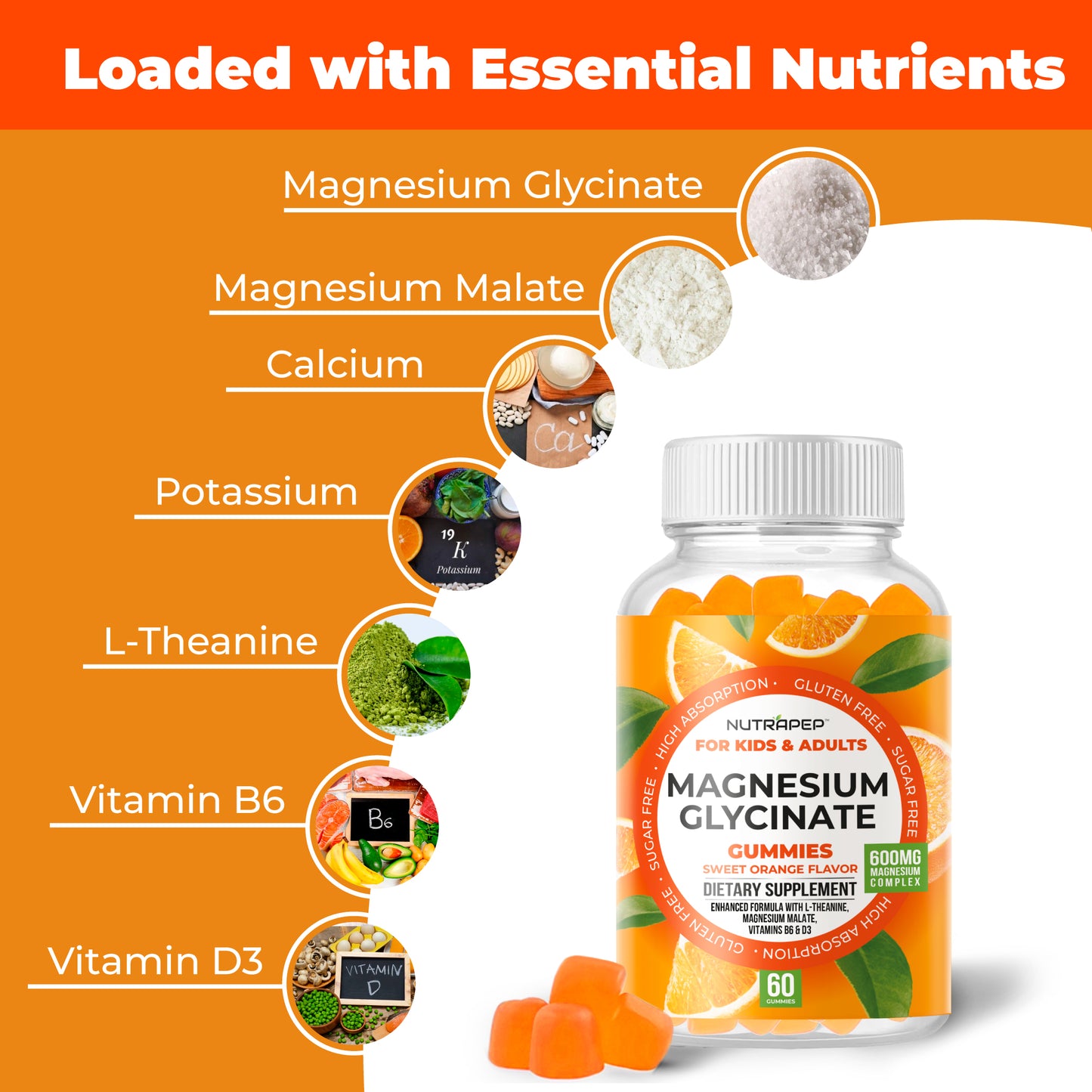 Nutrapep Magnesium Glycinate Gummies
