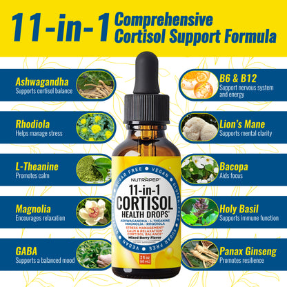 Nutrapep Cortisol Detox Liquid Drops