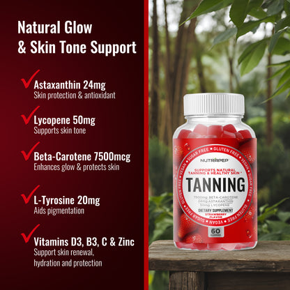 Nutrapep Tanning Gummies for Women