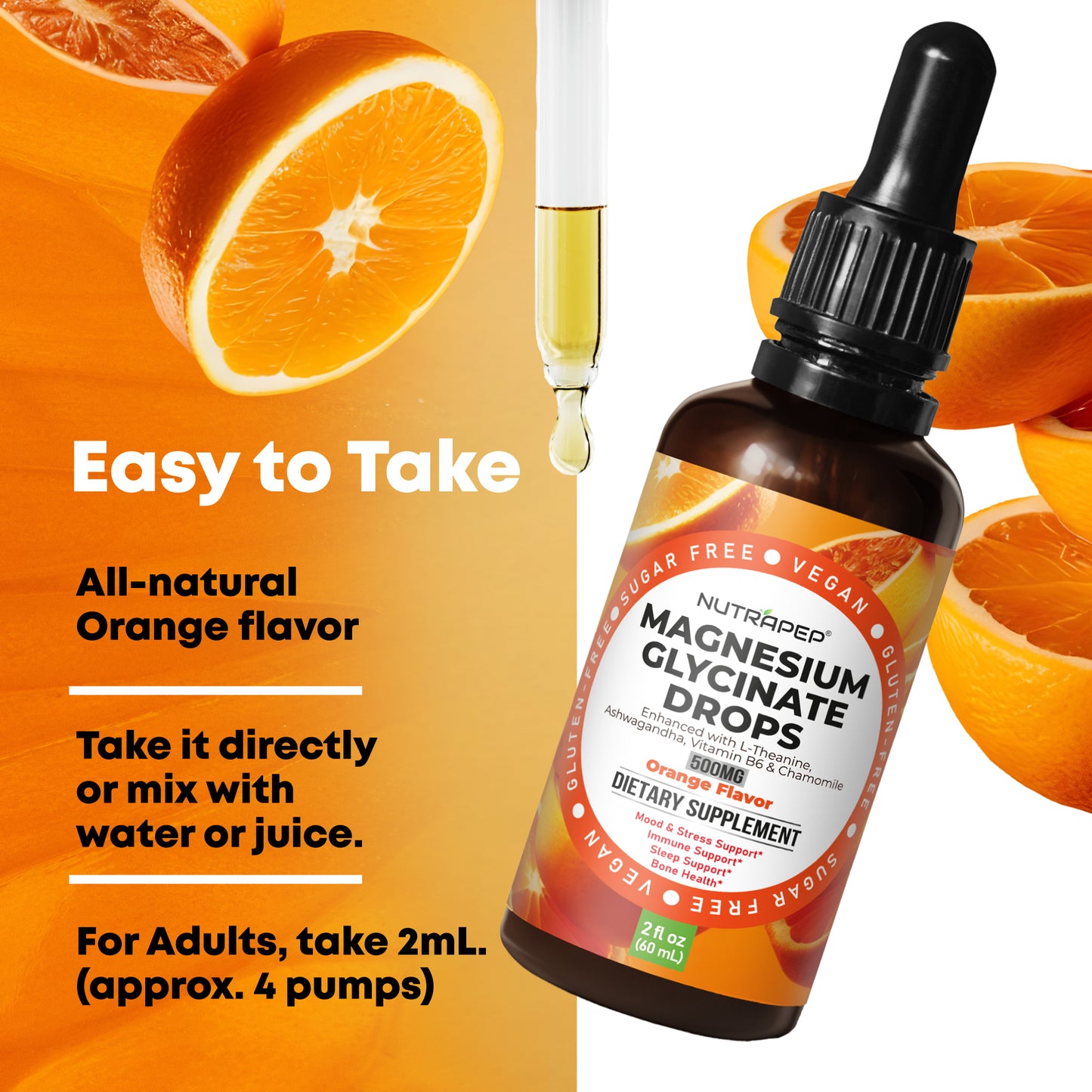 Nutrapep Liquid Magnesium Glycinate Drops
