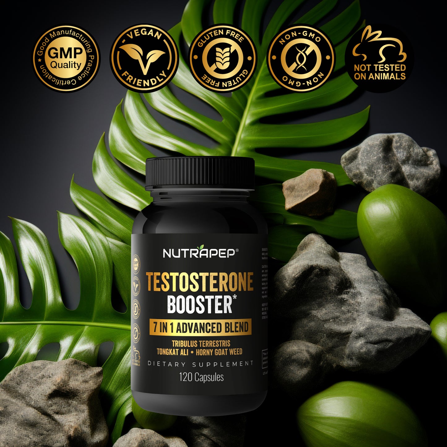 Nutrapep Testosterone Booster Supplement