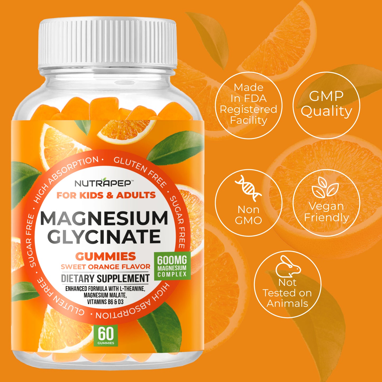 Nutrapep Magnesium Glycinate Gummies