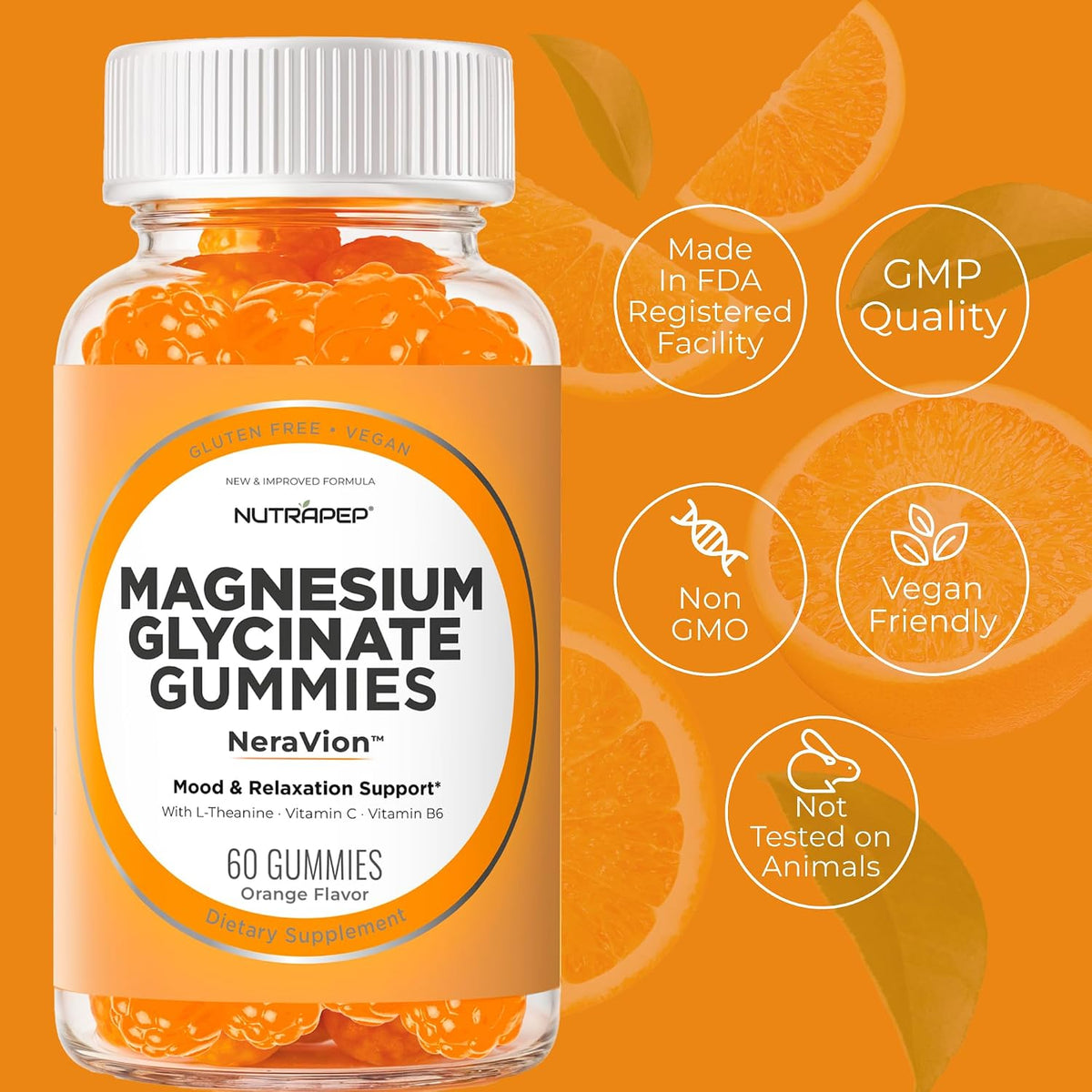 NutraPep Magnesium Glycinate Gummies