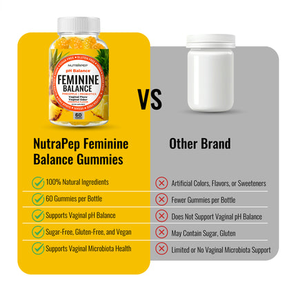 Nutrapep Feminine Balance Probiotics Gummies