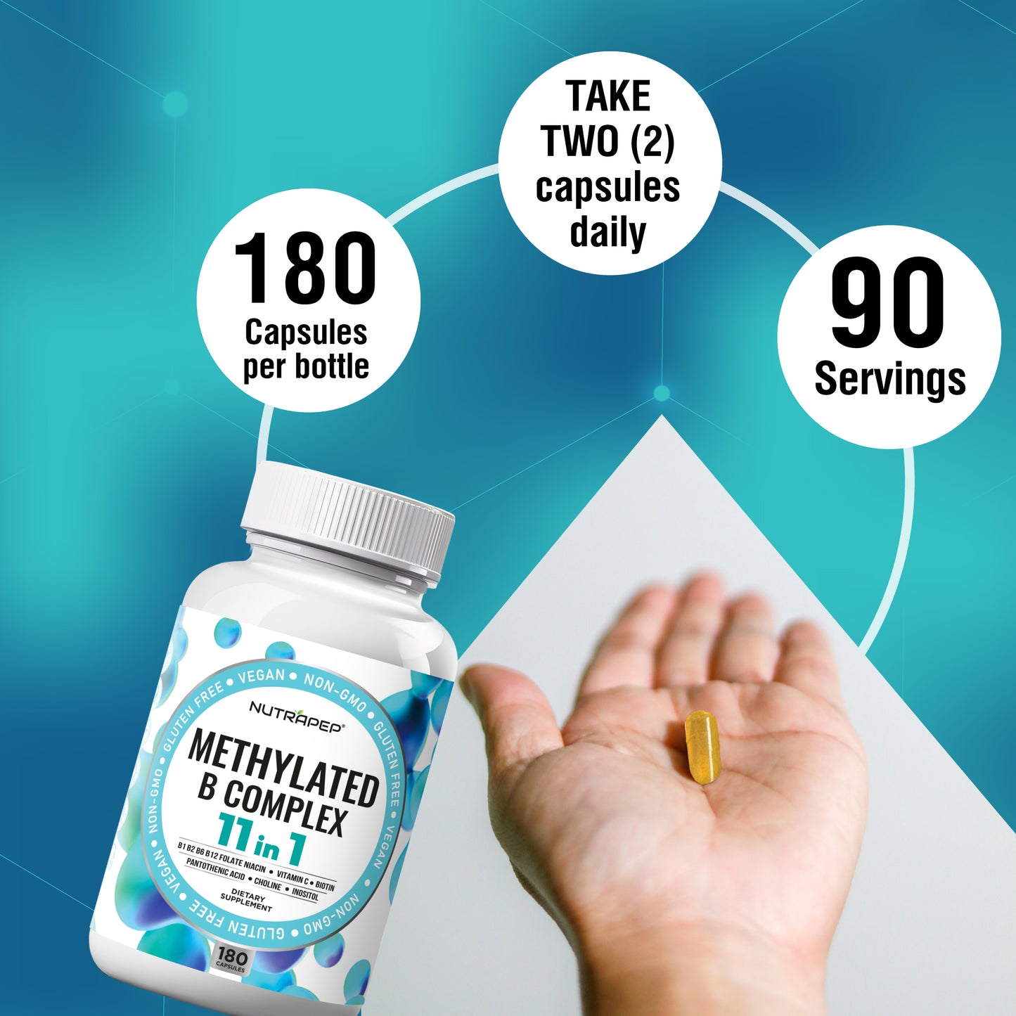 Nutrapep Methylated B-Complex Vitamins
