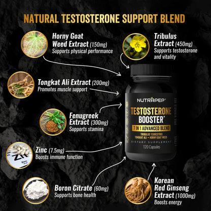 Nutrapep Testosterone Booster Supplement