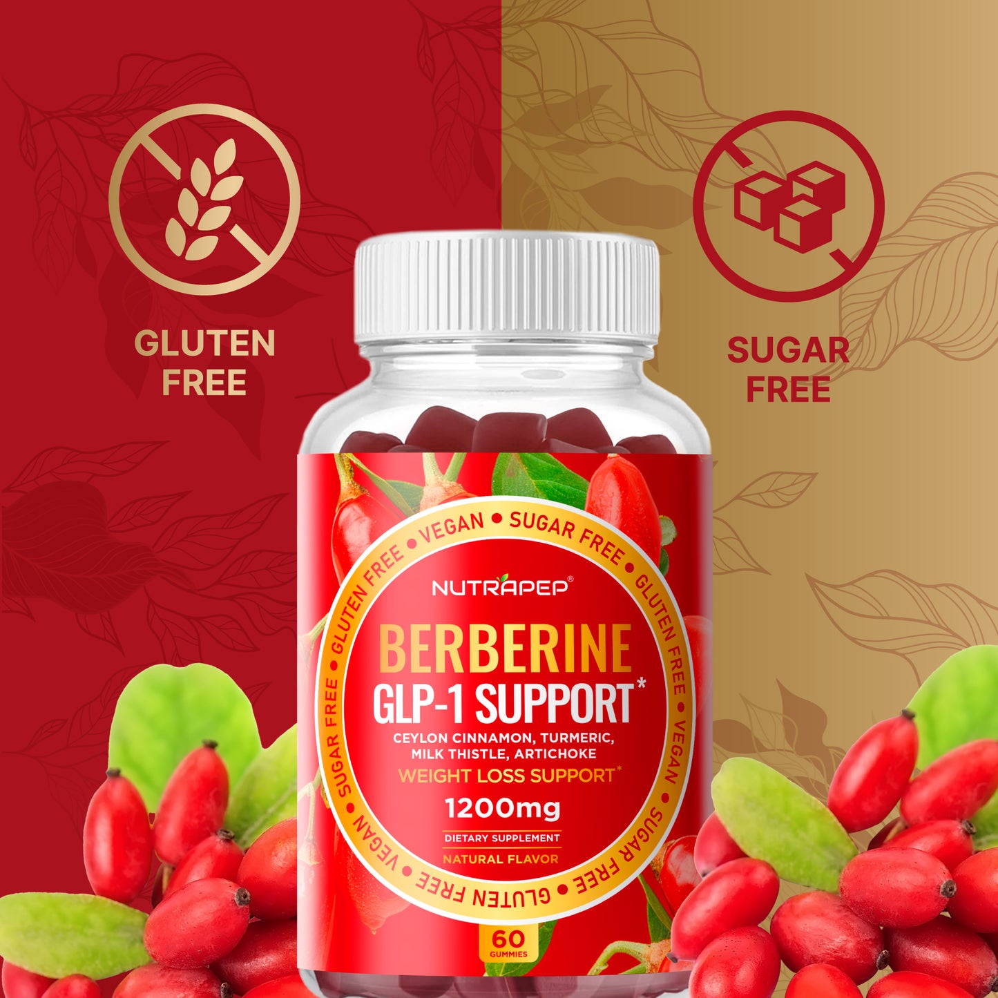 NutraPep Berberine Gummies