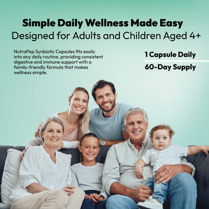 NutraPep Synbiotics Probiotic Prebiotic Postbiotic