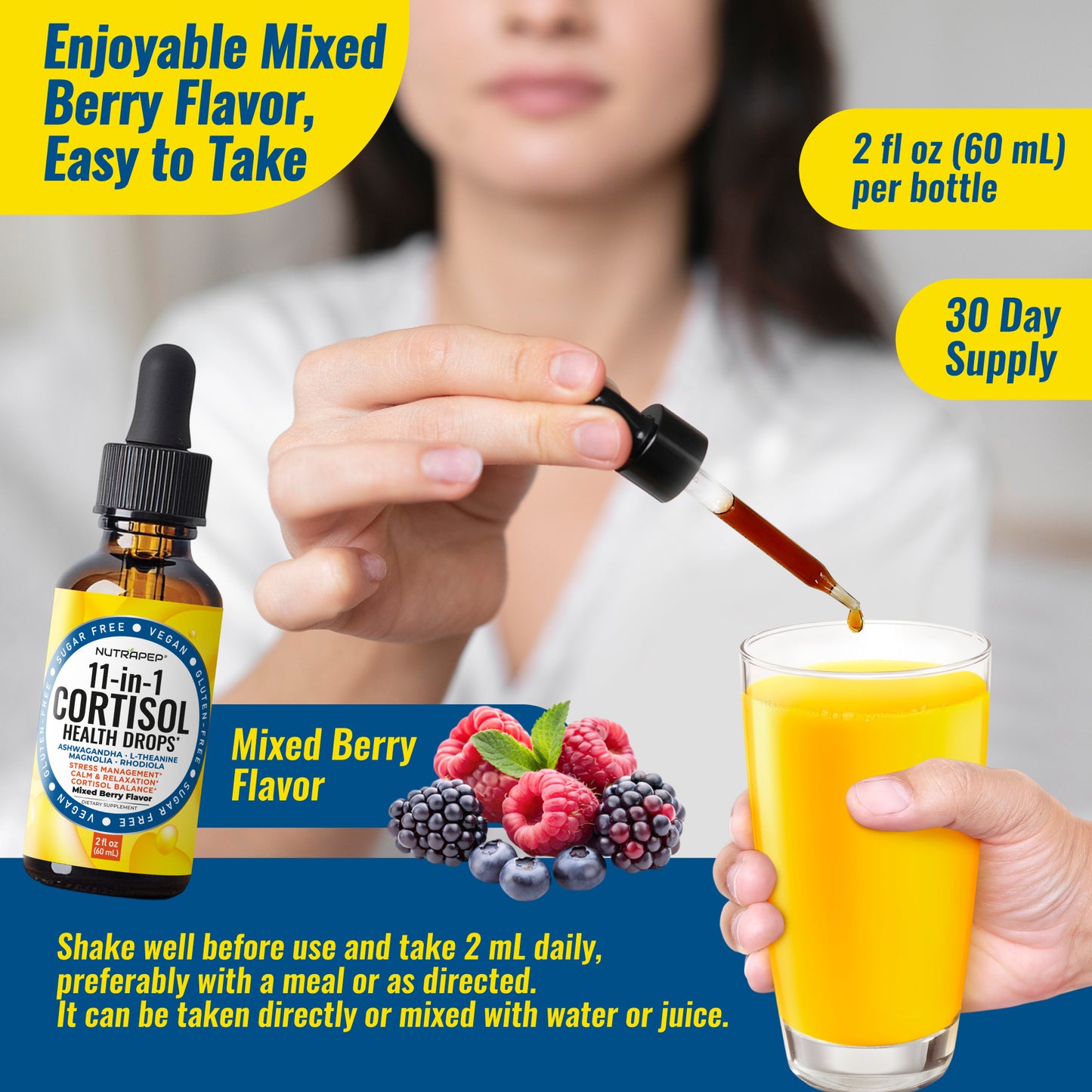 Nutrapep Cortisol Detox Liquid Drops