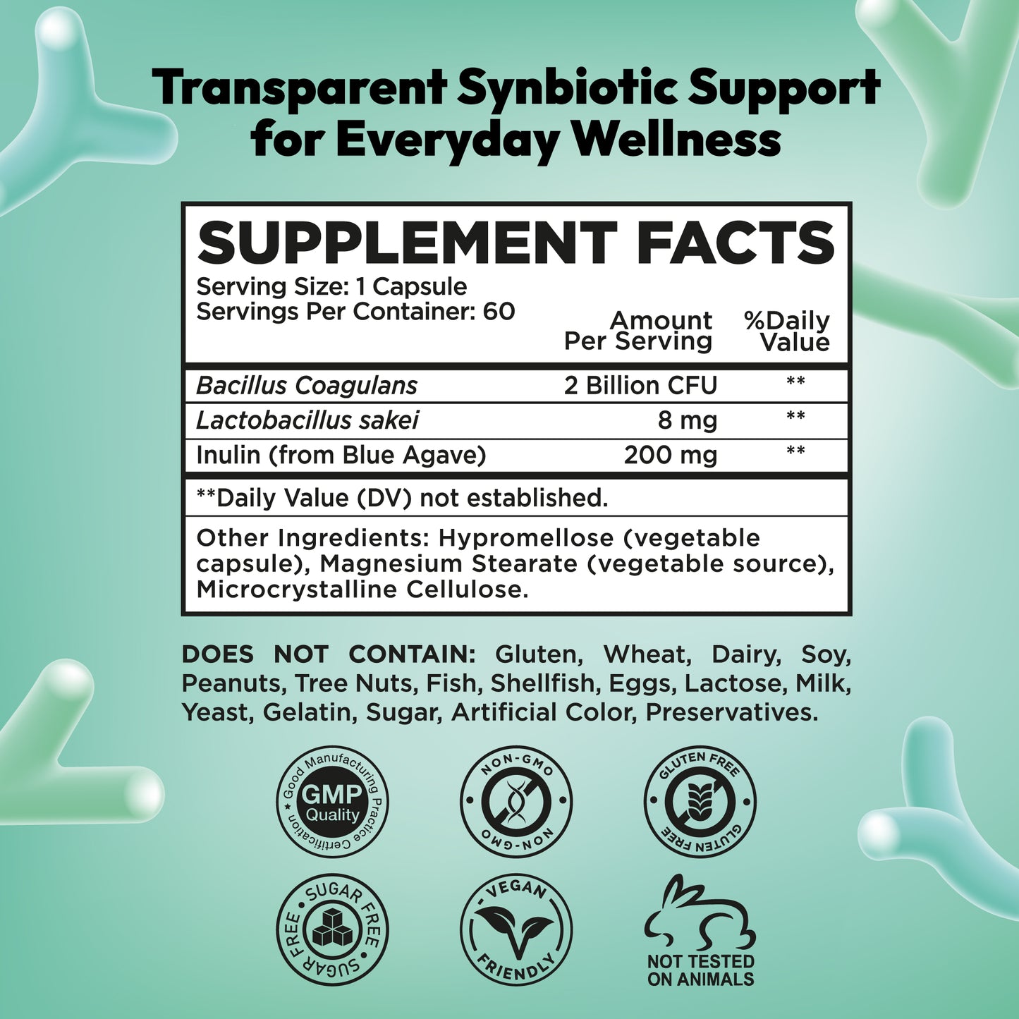 NutraPep Synbiotics Probiotic Prebiotic Postbiotic