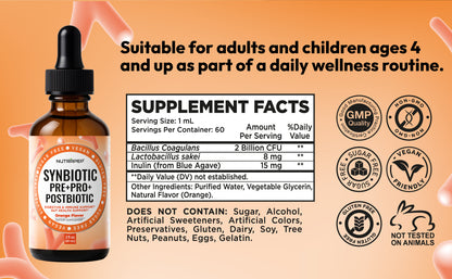 NutraPep Synbiotics Probiotic Prebiotic Postbiotic