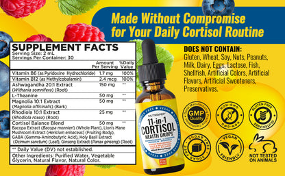 Nutrapep Cortisol Detox Liquid Drops