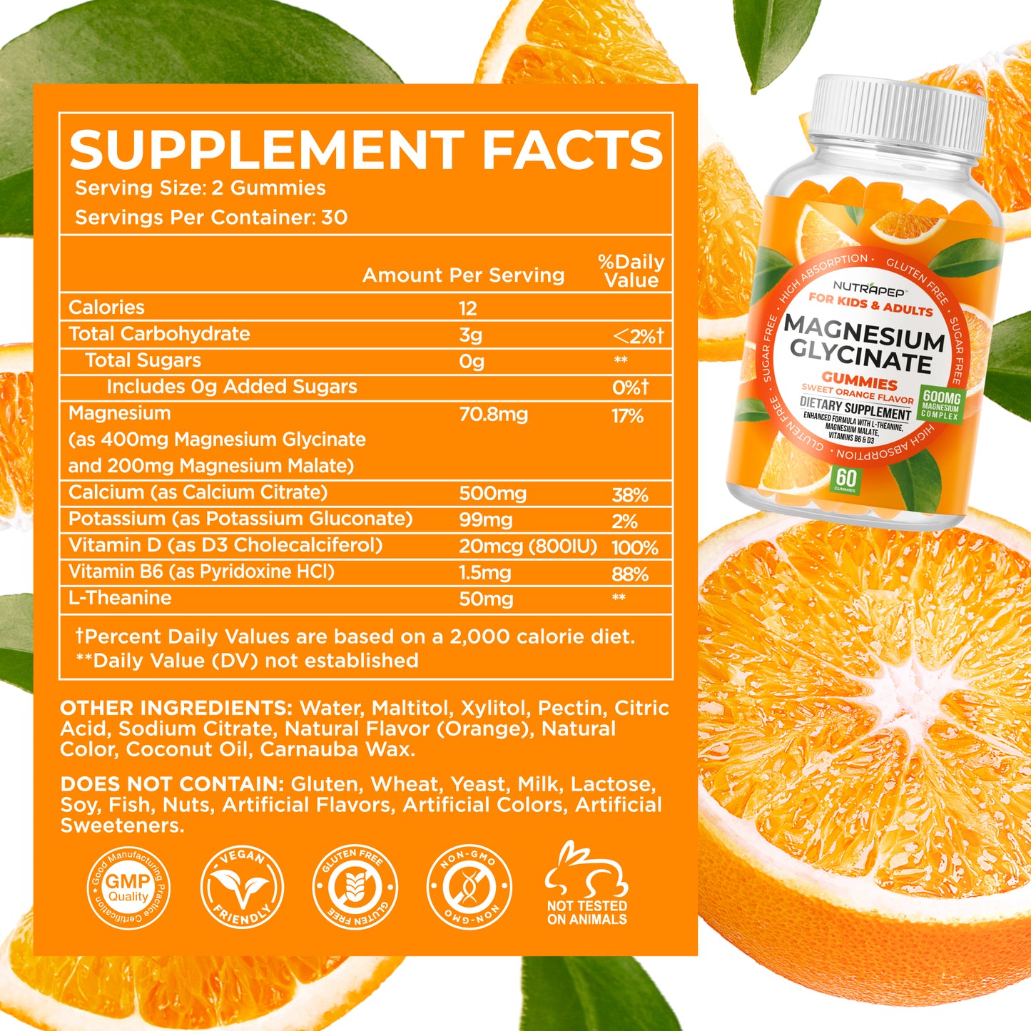 Nutrapep Magnesium Glycinate Gummies