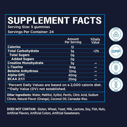 Nutrapep Creatine Monohydrate Gummies