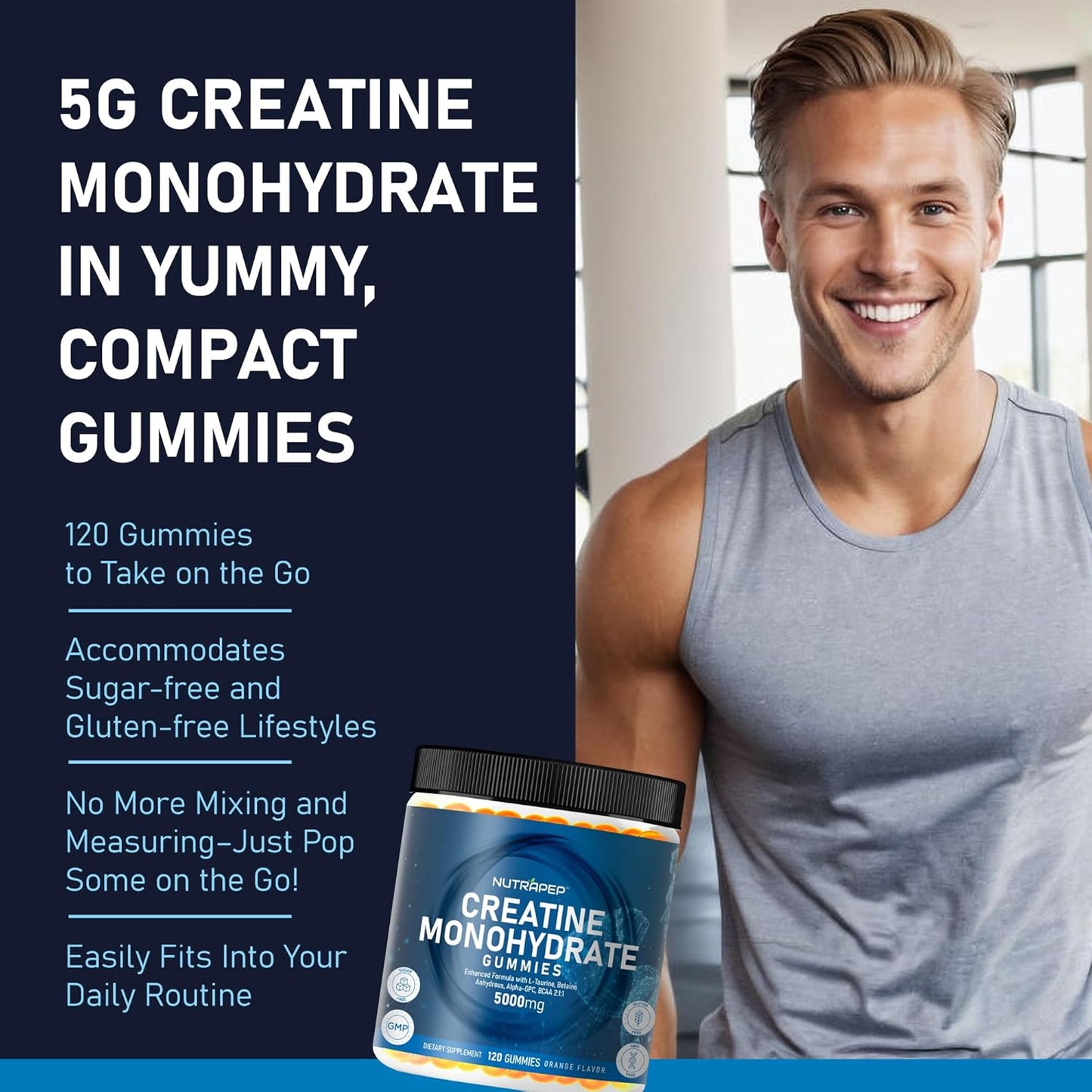 Nutrapep Creatine Monohydrate Gummies