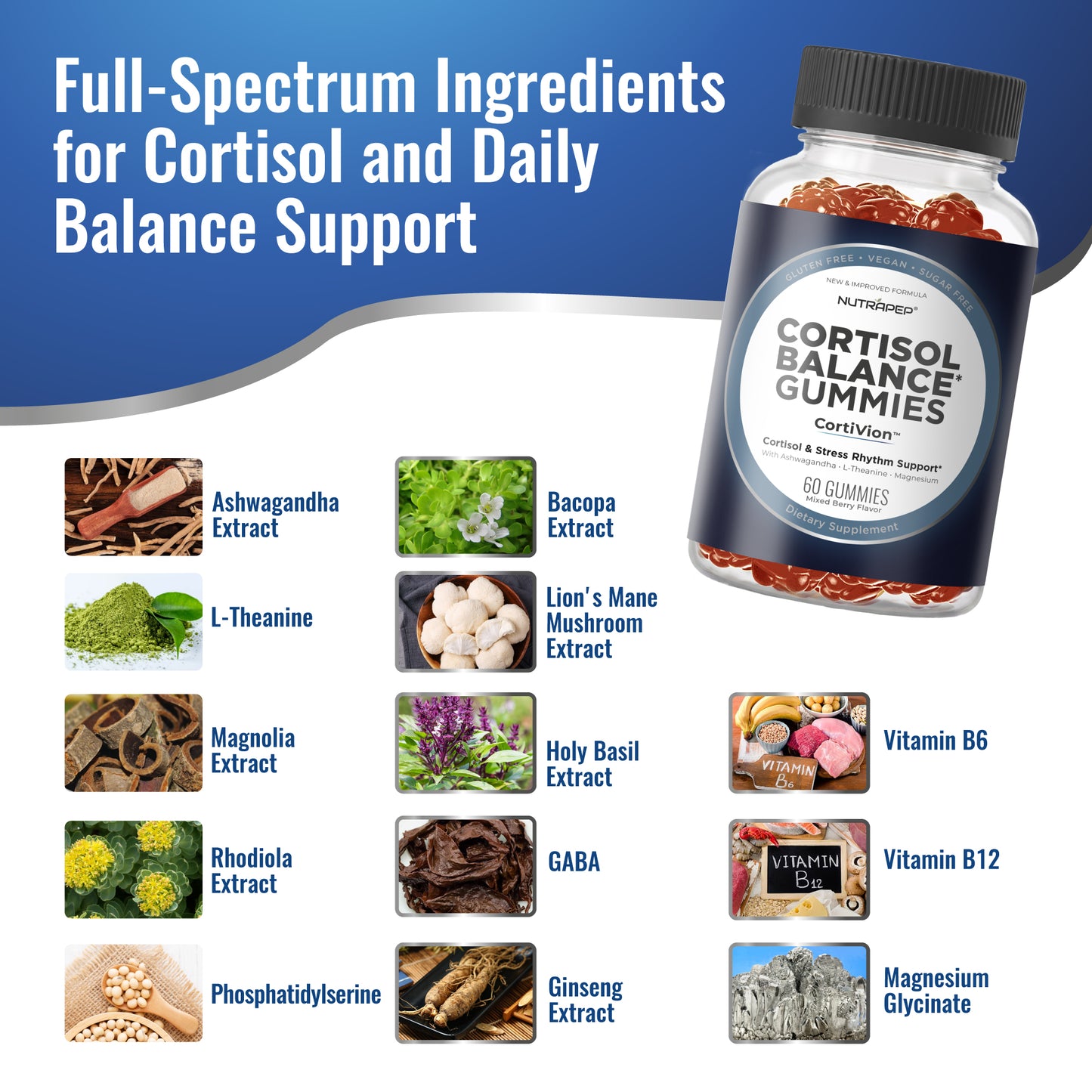 NutraPep Cortisol Gummies