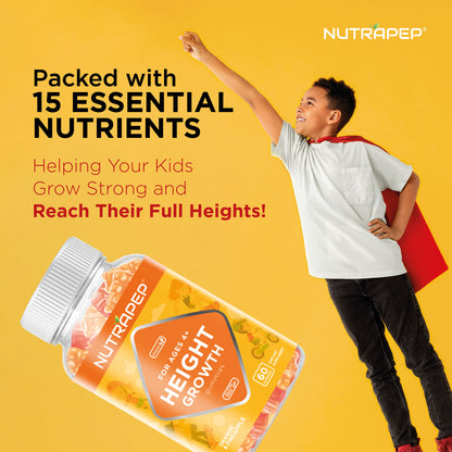 Nutrapep Teens Height Growth Supplement Gummies