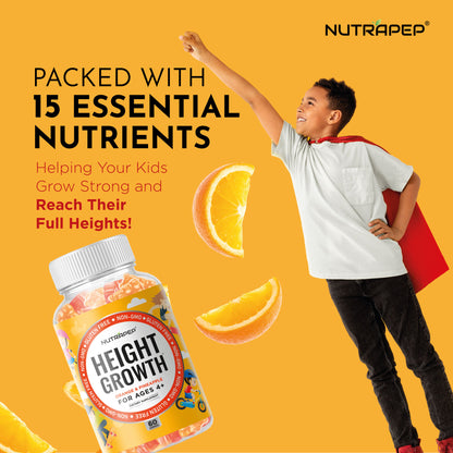 Nutrapep Teens Height Growth Supplement Gummies