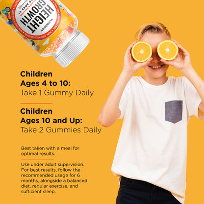 Nutrapep Teens Height Growth Supplement Gummies