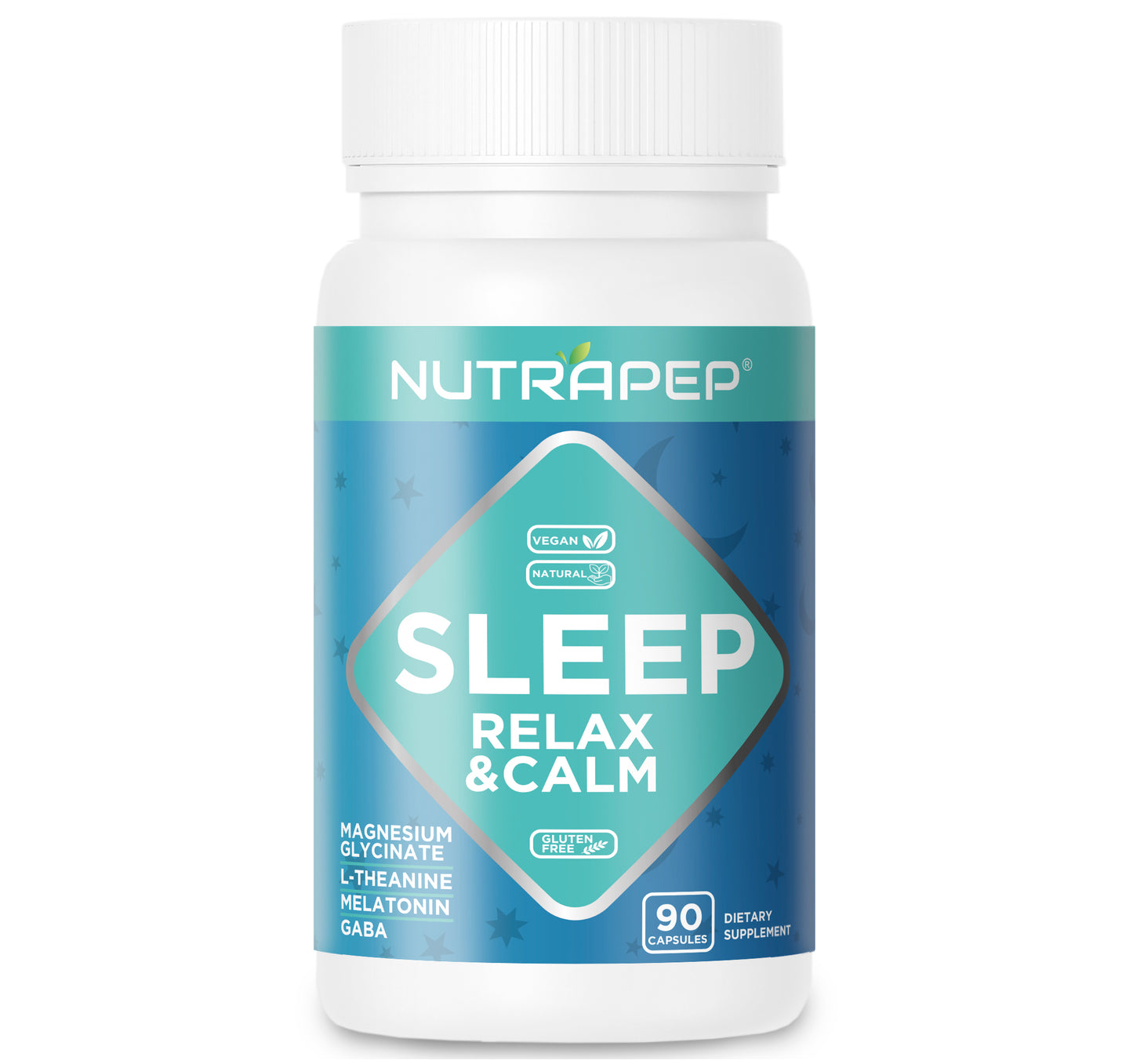 Nutrapep Magnesium Glycinate Melatonin L-Theanine GABA Supplement